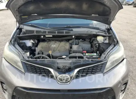 TOYOTA SIENNA SE 2018 vin 5TDXZ3DCXJS925197 from auto auction Copart