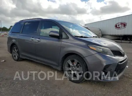 TOYOTA SIENNA SE 2018 vin 5TDXZ3DCXJS925197 from auto auction Copart