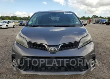 TOYOTA SIENNA SE 2018 vin 5TDXZ3DCXJS925197 from auto auction Copart