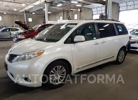 Toyota Sienna XLE 2016 2016 vin 5TDYK3DC3GS738515 from auto auction Copart