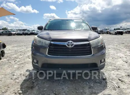 TOYOTA HIGHLANDER 2015 vin 5TDYKRFH9FS055728 from auto auction Copart