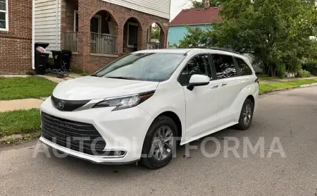 TOYOTA SIENNA XLE 2023 vin 5TDYSKFC0PS076156 from auto auction Copart