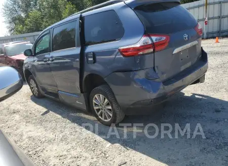 TOYOTA SIENNA XLE 2017 vin 5TDYZ3DC3HS871126 from auto auction Copart