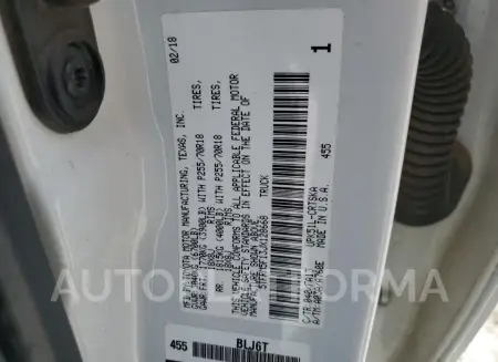 TOYOTA TUNDRA DOU 2018 vin 5TFRM5F13JX128668 from auto auction Copart