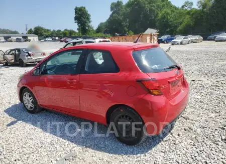 TOYOTA YARIS 2015 vin VNKJTUD35FA050684 from auto auction Copart