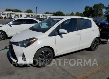 TOYOTA YARIS 2015 vin VNKKTUD33FA016845 from auto auction Copart