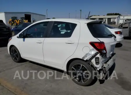 TOYOTA YARIS 2015 vin VNKKTUD33FA016845 from auto auction Copart