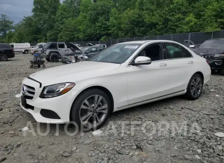 MERCEDES-BENZ C 300 4MAT 2018 vin 55SWF4KB6JU272424 from auto auction Copart