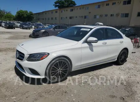 Mercedes-Benz C300 2021 2021 vin W1KWF8DB3MR621551 from auto auction Copart