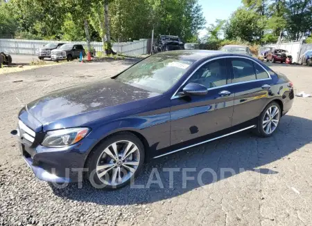 Mercedes-Benz C300 2018 2018 vin WDDWF4JB8JR418924 from auto auction Copart