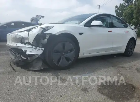 Tesla Model 3 2022 2022 vin 5YJ3E1EB9NF157792 from auto auction Copart