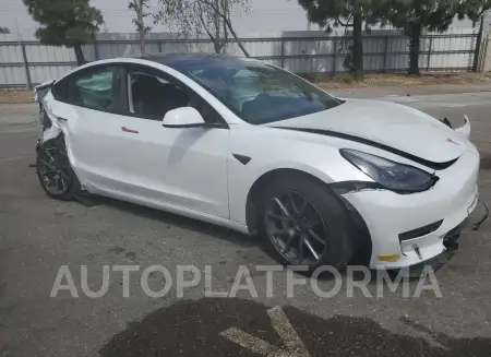 TESLA MODEL 3 2022 vin 5YJ3E1EB9NF157792 from auto auction Copart