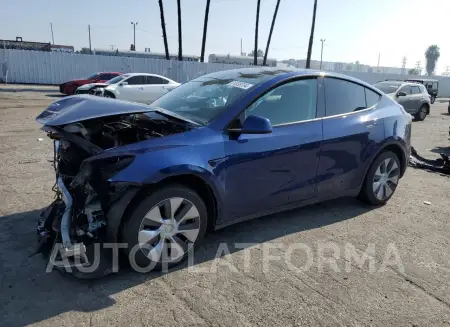 Tesla Model Y 2021 2021 vin 5YJYGDEE9MF222831 from auto auction Copart