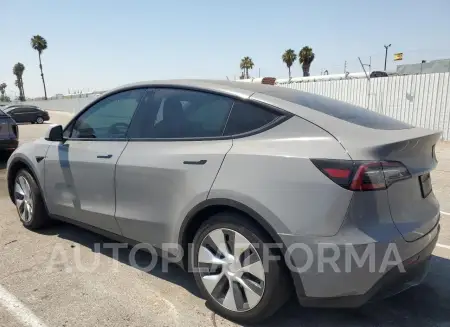 TESLA MODEL Y 2022 vin 7SAYGDEE6NF357124 from auto auction Copart