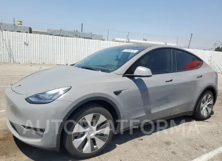 TESLA MODEL Y 2022 vin 7SAYGDEE6NF357124 from auto auction Copart