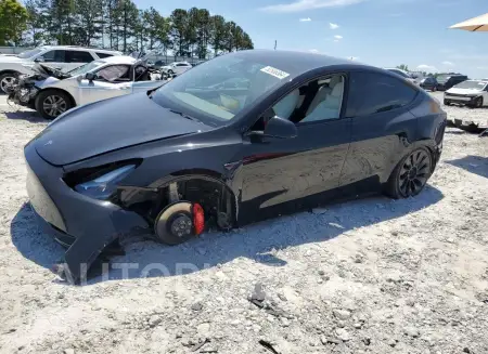 TESLA MODEL Y 2022 vin 7SAYGDEF2NF326834 from auto auction Copart