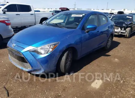 TOYOTA YARIS IA 2018 vin 3MYDLBYV2JY302922 from auto auction Copart