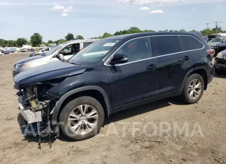 Toyota Highlander 2015 2015 vin 5TDBKRFH5FS169926 from auto auction Copart