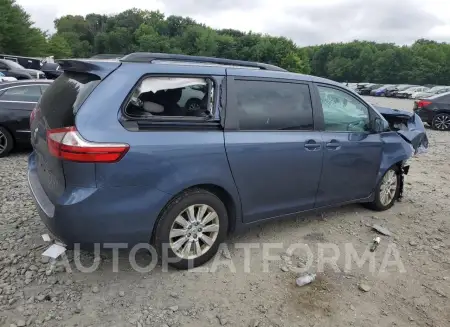 TOYOTA SIENNA LE 2015 vin 5TDJK3DC2FS117623 from auto auction Copart