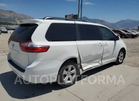 TOYOTA SIENNA LE 2016 vin 5TDKK3DC3GS716942 from auto auction Copart