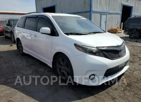 TOYOTA SIENNA SPO 2015 vin 5TDXK3DC9FS688181 from auto auction Copart