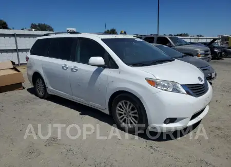 TOYOTA SIENNA XLE 2016 vin 5TDYK3DC0GS704385 from auto auction Copart