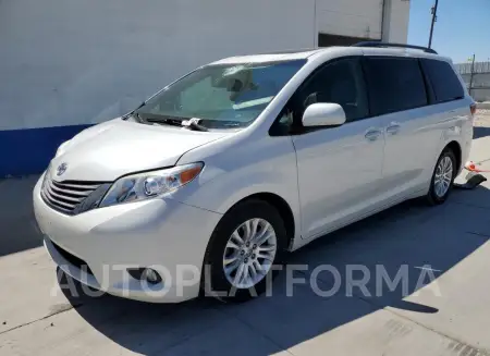 TOYOTA SIENNA XLE 2015 vin 5TDYK3DC1FS566676 from auto auction Copart