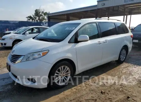 Toyota Sienna XLE 2015 2015 vin 5TDYK3DC1FS659097 from auto auction Copart