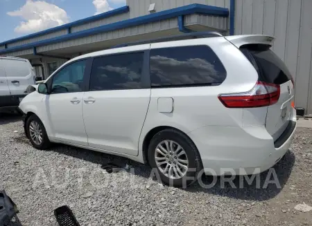 TOYOTA SIENNA XLE 2016 vin 5TDYK3DC7GS744530 from auto auction Copart