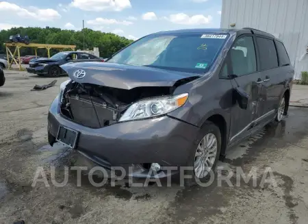 TOYOTA SIENNA XLE 2017 vin 5TDYZ3DC7HS881237 from auto auction Copart