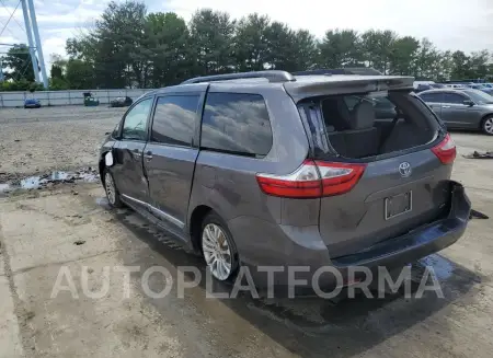 TOYOTA SIENNA XLE 2017 vin 5TDYZ3DC7HS881237 from auto auction Copart