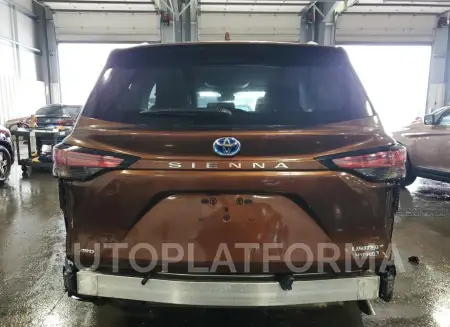 TOYOTA SIENNA LIM 2021 vin 5TDZSKFC5MS023369 from auto auction Copart