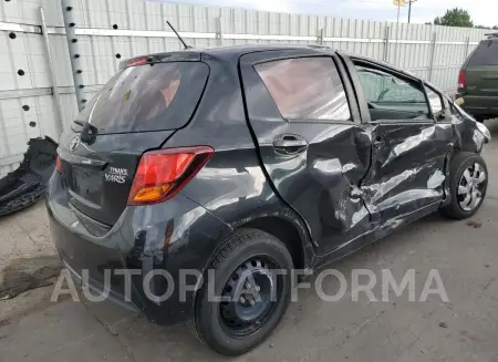 TOYOTA YARIS 2015 vin VNKKTUD38FA043362 from auto auction Copart