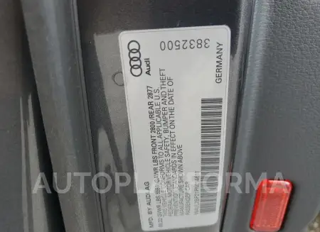 AUDI A6 PREMIUM 2023 vin WAUL2BF21PN014611 from auto auction Copart