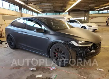 TESLA MODEL X 2016 vin 5YJXCBE45GF020107 from auto auction Copart