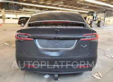 TESLA MODEL X 2016 vin 5YJXCBE45GF020107 from auto auction Copart