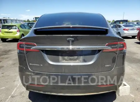 TESLA MODEL X 2017 vin 5YJXCDE27HF050124 from auto auction Copart