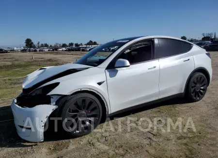 Tesla Model Y 2022 2022 vin 7SAYGDEF3NF459621 from auto auction Copart