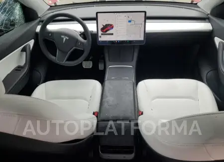 TESLA MODEL Y 2022 vin 7SAYGDEFXNF350508 from auto auction Copart