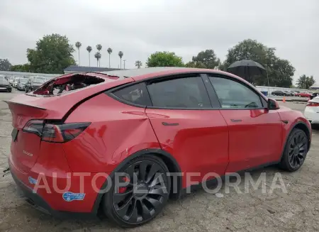 TESLA MODEL Y 2022 vin 7SAYGDEFXNF350508 from auto auction Copart