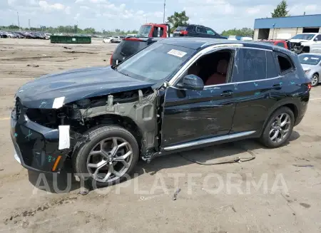 BMW X3 XDRIVE3 2023 vin 5UX53DP01P9S86956 from auto auction Copart