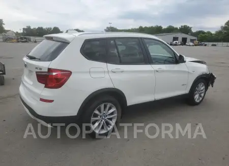 BMW X3 XDRIVE2 2016 vin 5UXWX9C59G0D63426 from auto auction Copart