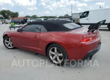 CHEVROLET CAMARO LT 2015 vin 2G1FD3D3XF9202369 from auto auction Copart