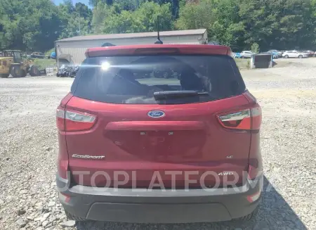 FORD ECOSPORT S 2019 vin MAJ6S3GL4KC273035 from auto auction Copart