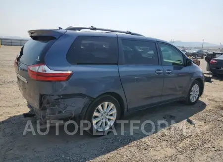 TOYOTA SIENNA XLE 2015 vin 5TDDK3DC8FS119244 from auto auction Copart