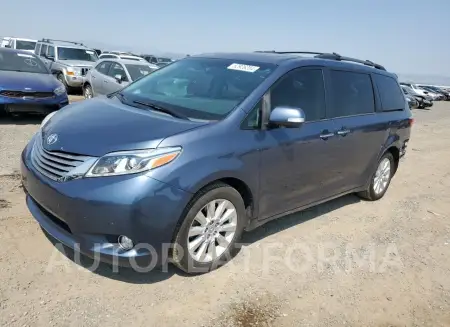 Toyota Sienna XLE 2015 2015 vin 5TDDK3DC8FS119244 from auto auction Copart