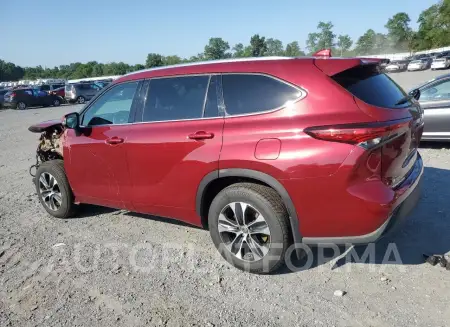 TOYOTA HIGHLANDER 2020 vin 5TDHZRBH0LS509555 from auto auction Copart