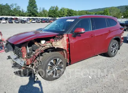 TOYOTA HIGHLANDER 2020 vin 5TDHZRBH0LS509555 from auto auction Copart