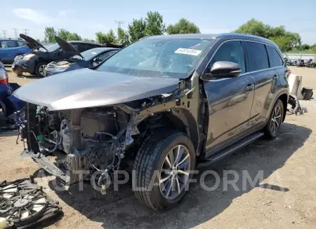 Toyota Highlander 2017 2017 vin 5TDJZRFH0HS364553 from auto auction Copart