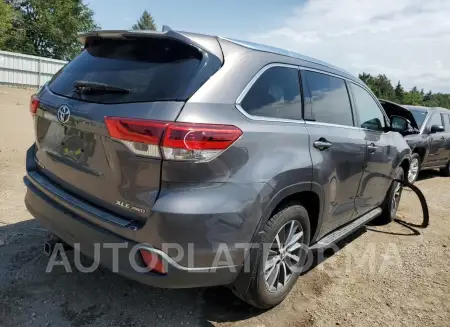 TOYOTA HIGHLANDER 2017 vin 5TDJZRFH0HS364553 from auto auction Copart